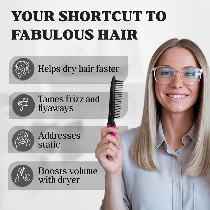 Thermal Resistant Wide Tooth Hair Comb
