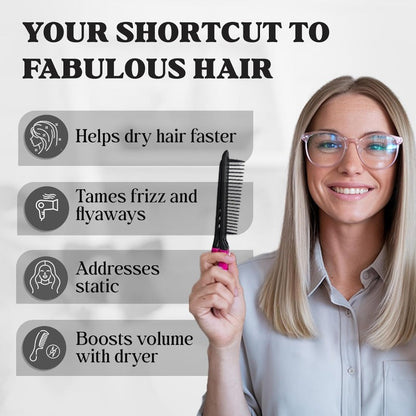 Thermal Resistant Wide Tooth Hair Comb