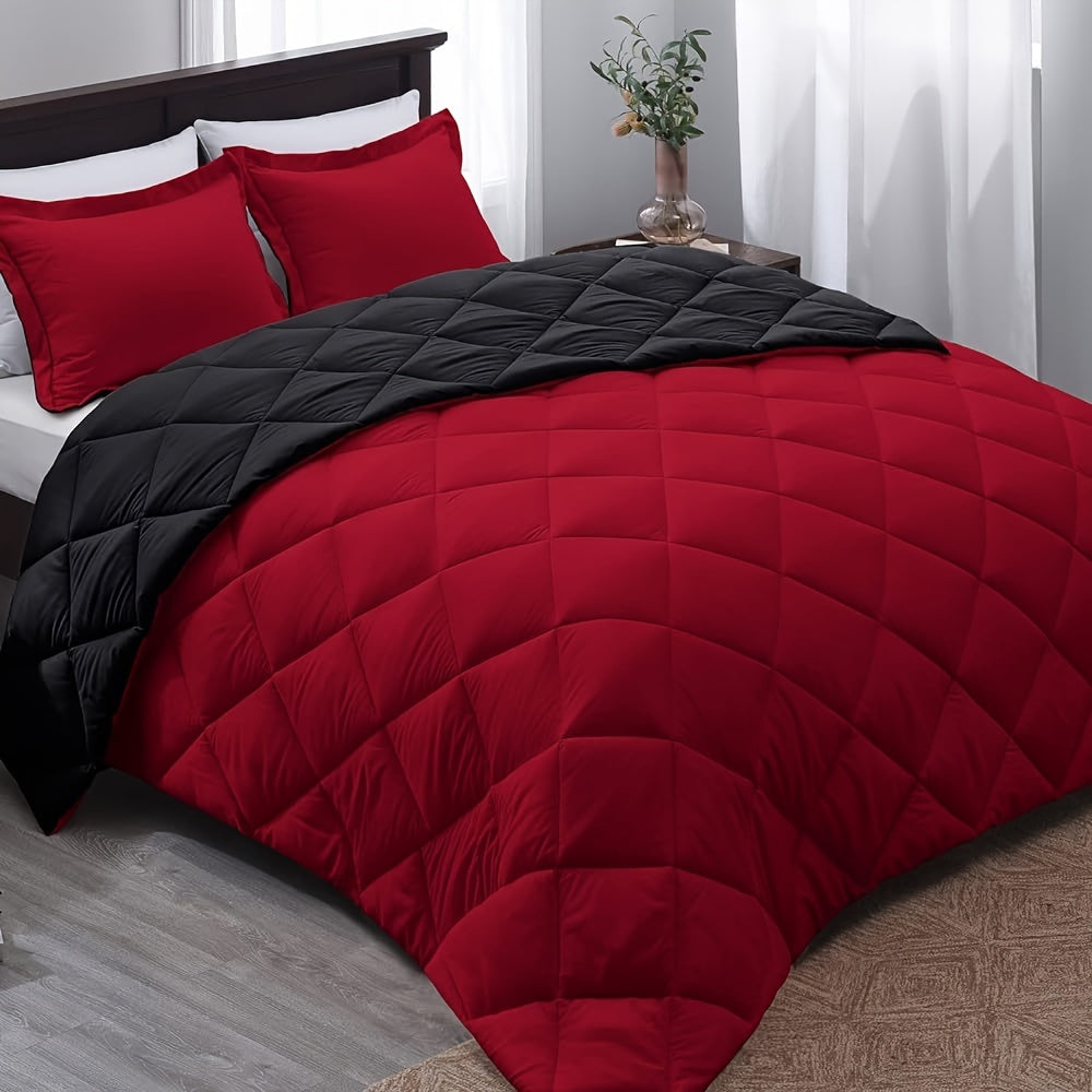 Premium Reversible Duvet with Soft Microfiber Fill
