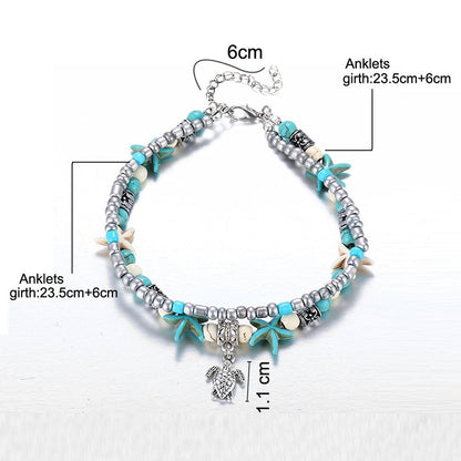 Boho Chic Summer Beach Anklet