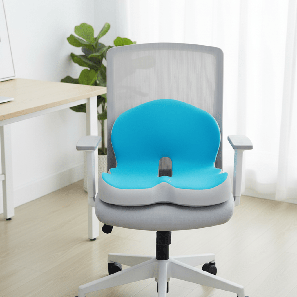 Orthopedic Memory Foam Back Support Cushion - Fesara