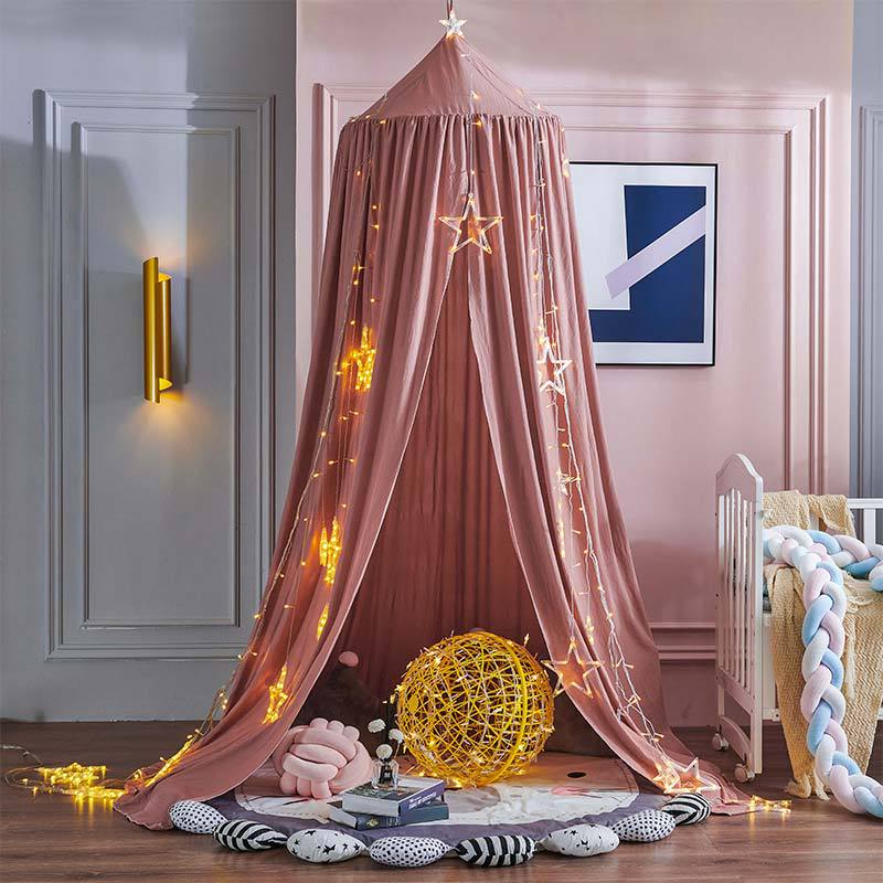 Cozy Blackout Bed Canopy for Kids Room