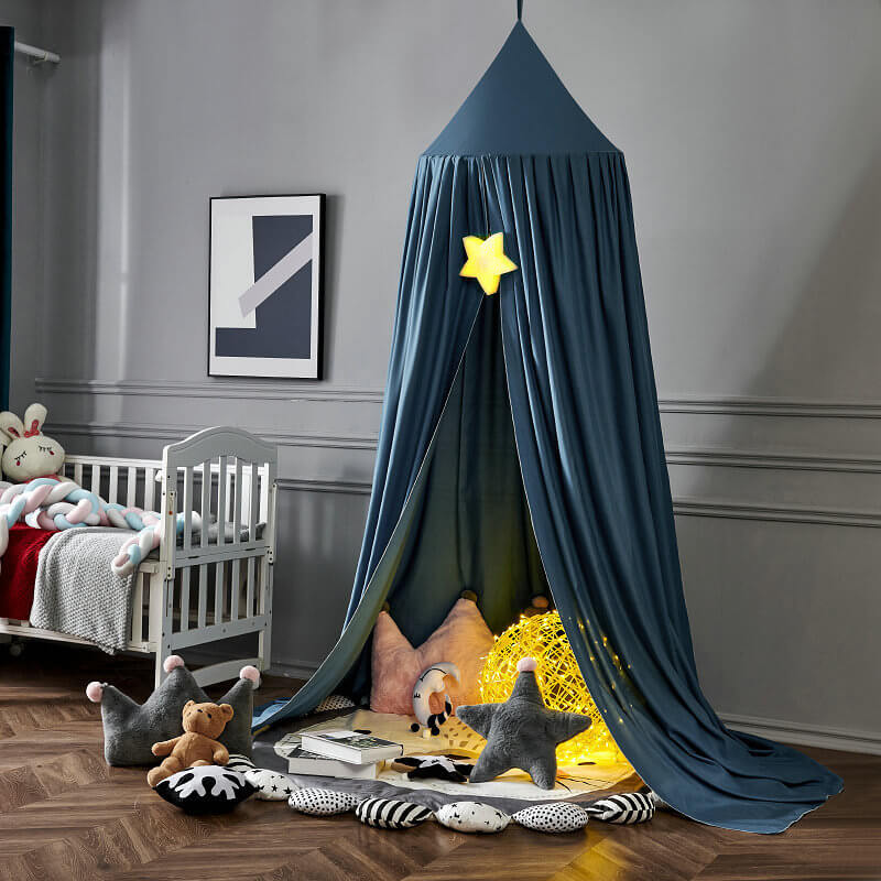 Cozy Blackout Bed Canopy for Kids Room