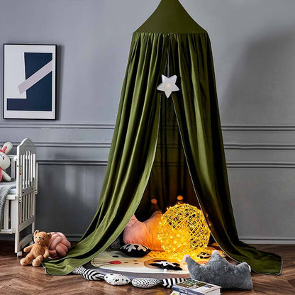 Cozy Blackout Bed Canopy for Kids Room