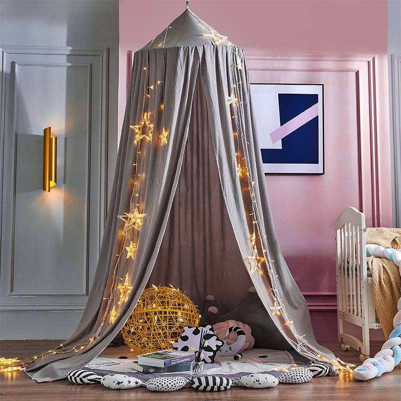 Cozy Blackout Bed Canopy for Kids Room