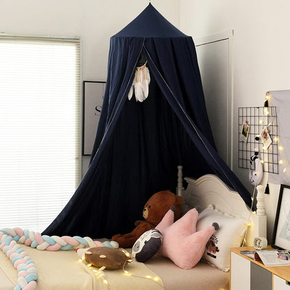 Cozy Blackout Bed Canopy for Kids Room