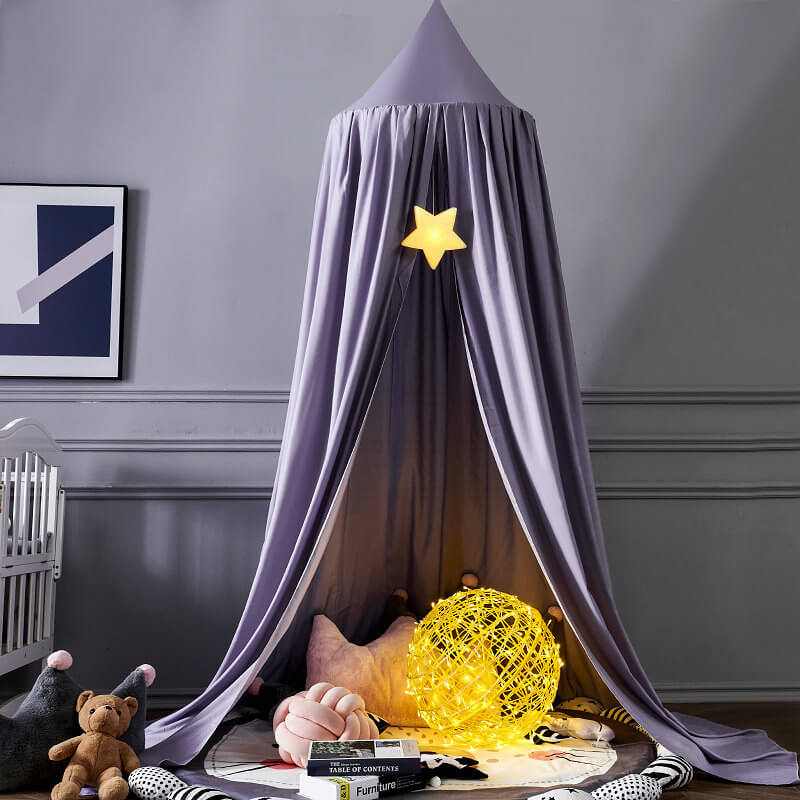 Cozy Blackout Bed Canopy for Kids Room
