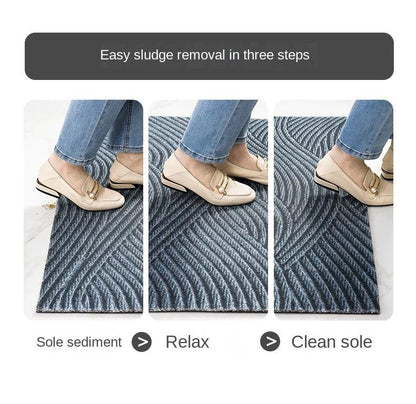 Premium PVC Entrance Mat with Anti Slip & Dirt Trap - Fesara