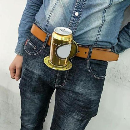 Stylish Beer Bottle Belt Buckle