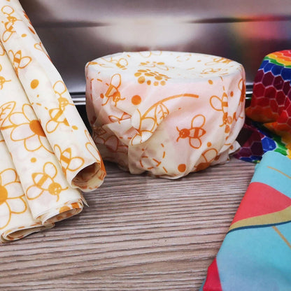 Eco Friendly Beeswax Food Wraps (3 Pack)