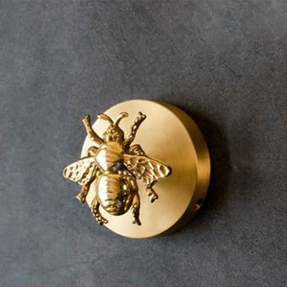 Stylish Animal Shaped Wall Hook Rack with Gold Finish