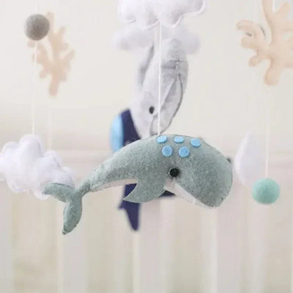 Gentle Wooden Baby Mobile No Battery Required