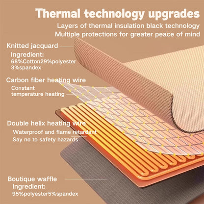 Cozy Electric Shawl Soft USB Heating Wrap