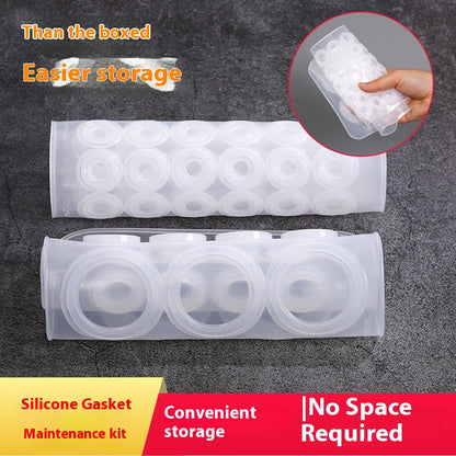 Heat Resistant Silicone O-Ring Gasket Set