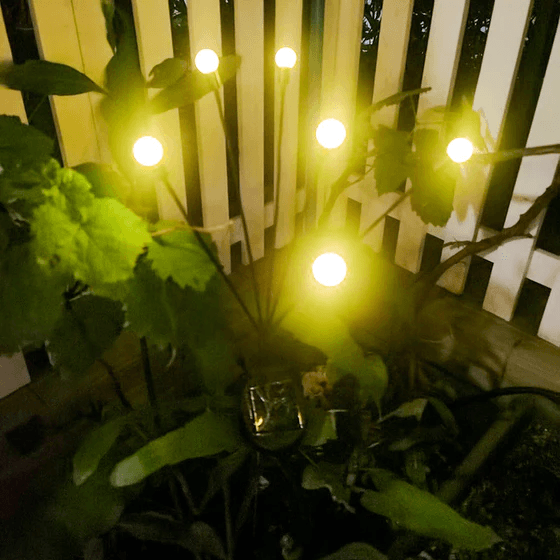 Fesara Solar String Lights (8 Pack) Outdoor Fairy Lights