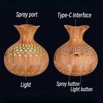 Calming Essential Oil Diffuser Lamp