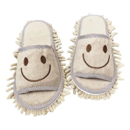 Practical Floor Cleaning Mop Slippers