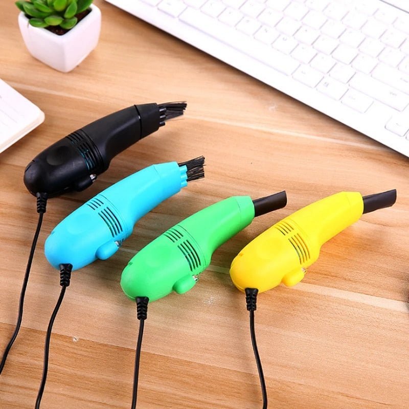 Compact Keyboard Vacuum Cleaner Dust Remover