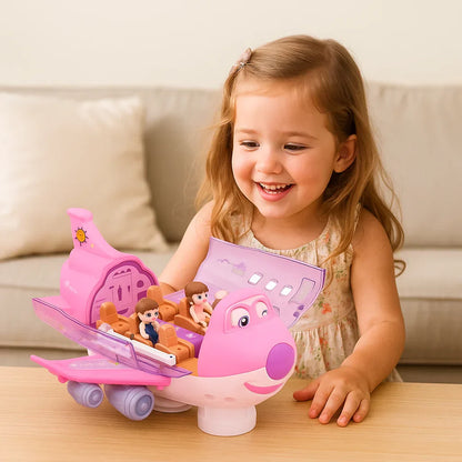 Fun Animated Plane Kids Toy