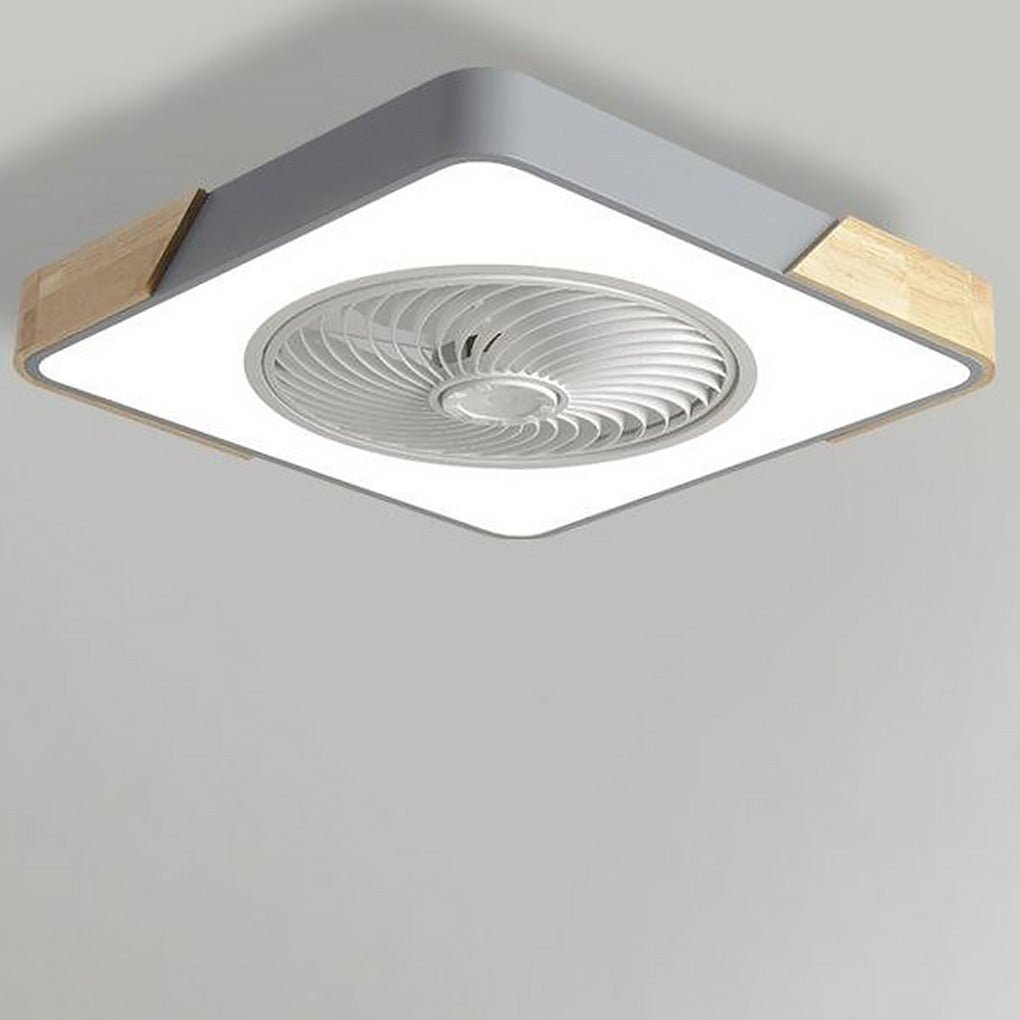 Modern LED Ceiling Fan Light with Remote Control