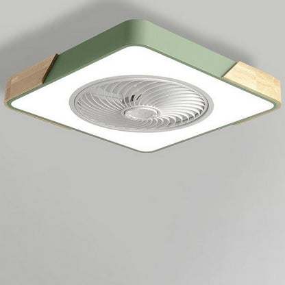 Modern LED Ceiling Fan Light with Remote Control