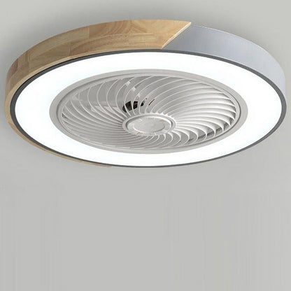 Modern LED Ceiling Fan Light with Remote Control - Fesara