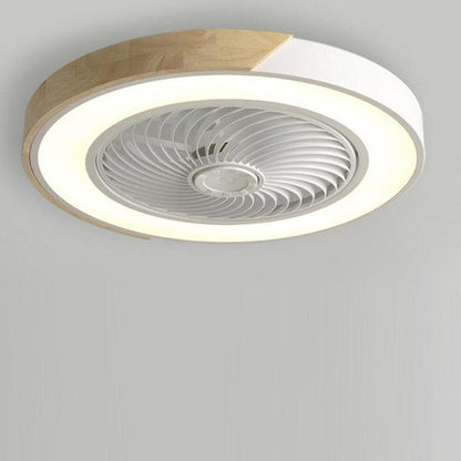 Modern LED Ceiling Fan Light with Remote Control