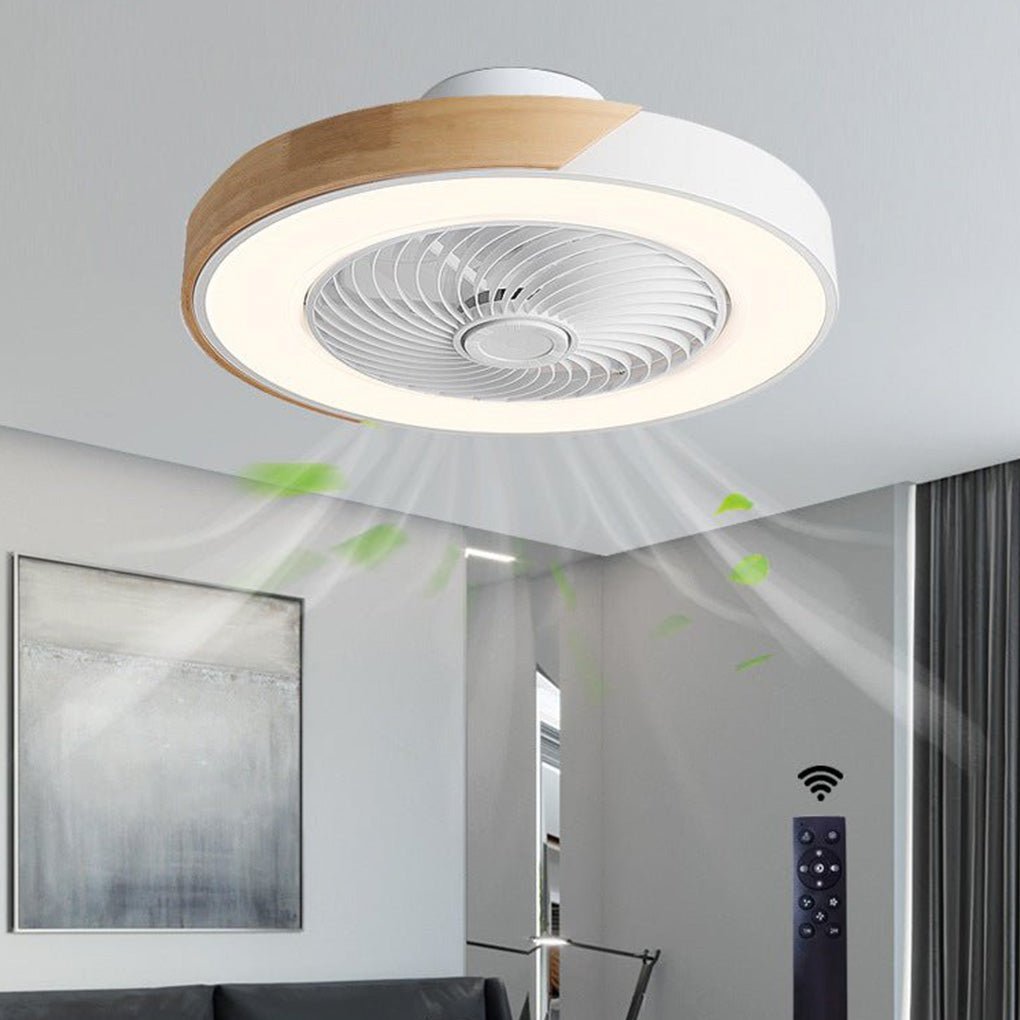 Sleek Ceiling Fan Light with Remote Control - Fesara