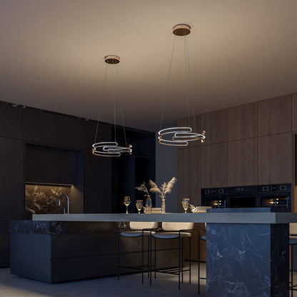 Elegant Metal Pendant Light