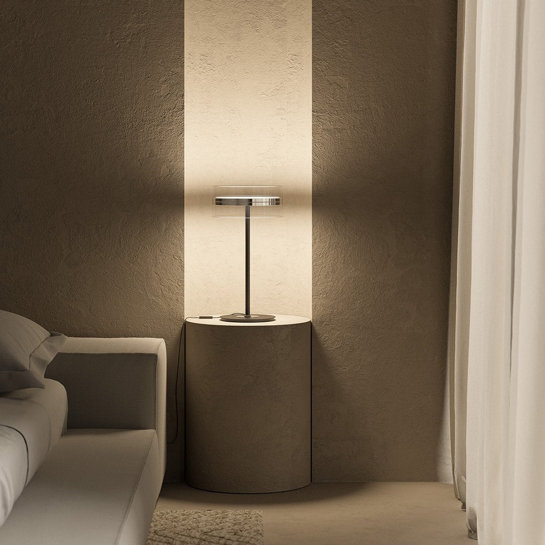 Sleek Glass Hanging Light