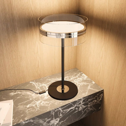 Sleek Glass Hanging Light
