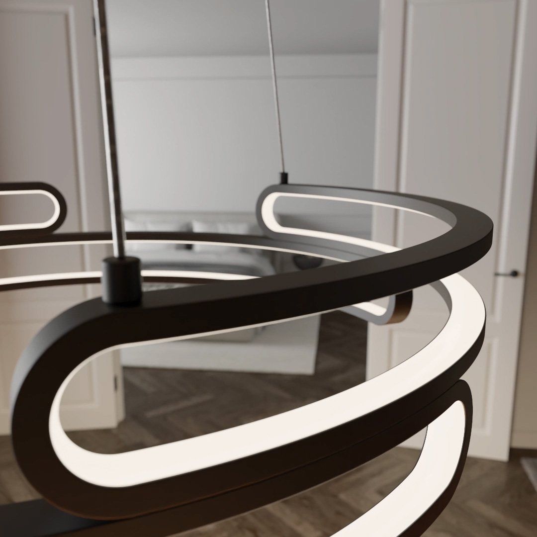 Elegant Metal Pendant Light