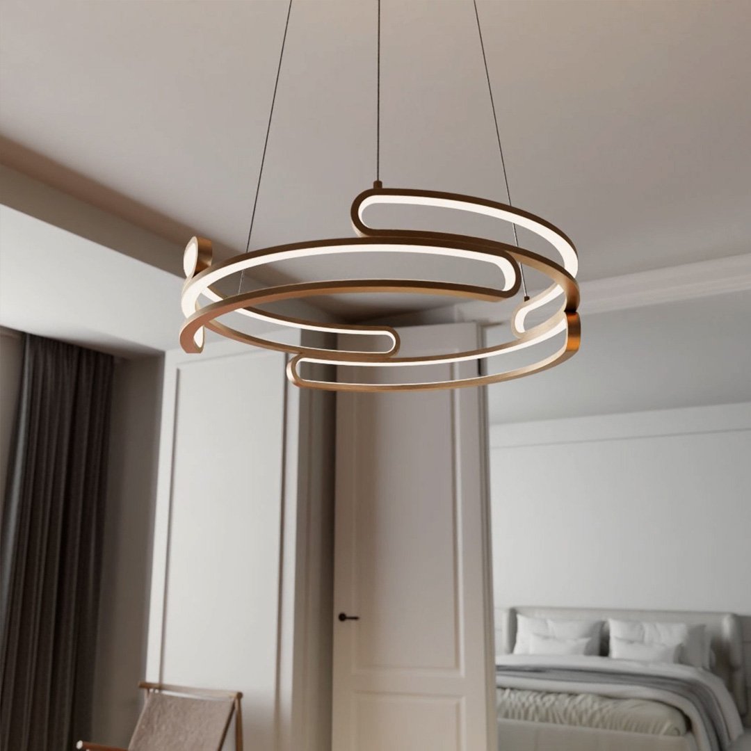 Elegant Metal Pendant Light