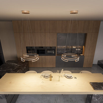 Elegant Metal Pendant Light
