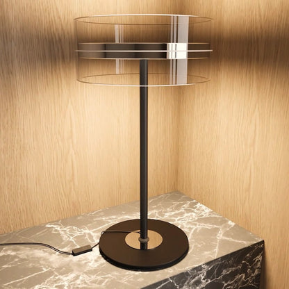 Sleek Glass Hanging Light