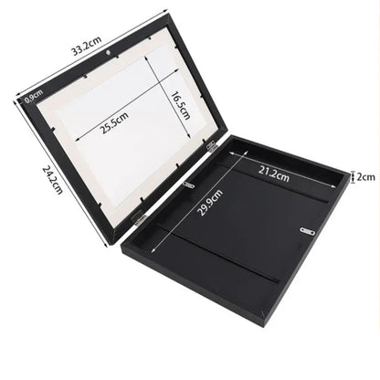 Kid's Artwork Picture Frame Storage Display
