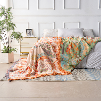 Soft Plush Throw Blanket for All Seasons