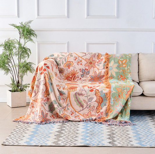 Soft Plush Throw Blanket for All Seasons - Fesara