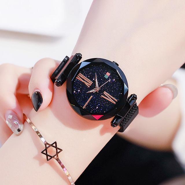 Sparkling Chic Magnetic Style Watch - Fesara
