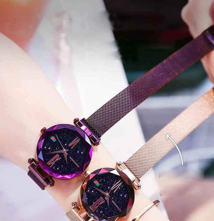 Sparkling Chic Magnetic Style Watch