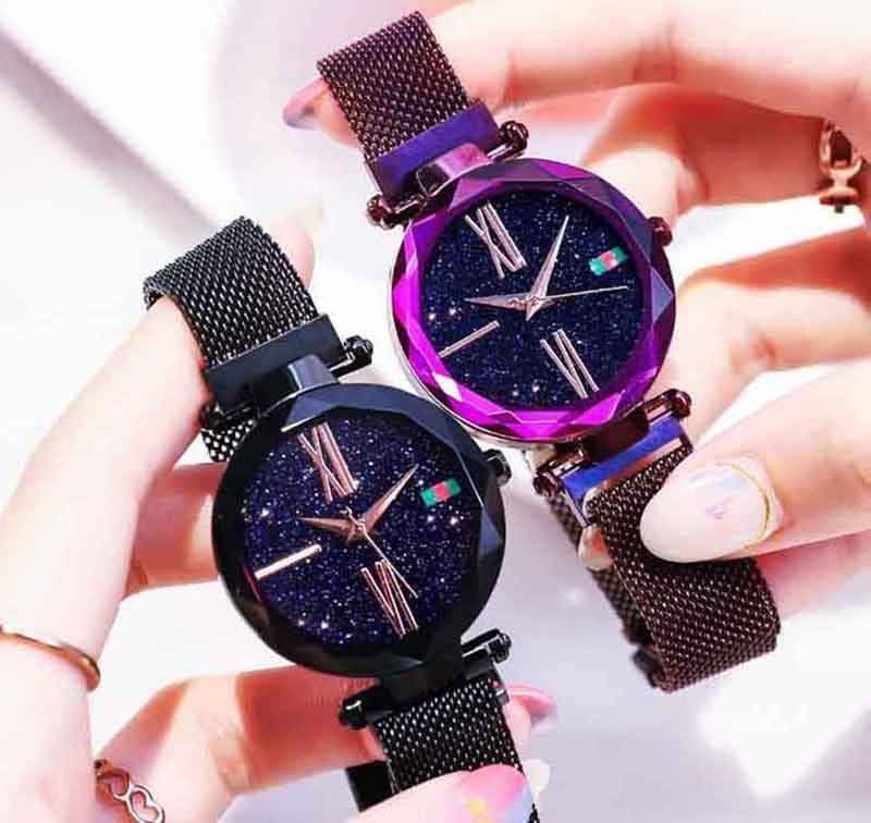 Sparkling Chic Magnetic Style Watch