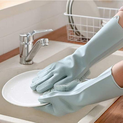 Exfoliating Heavy Duty Cleaning Gloves