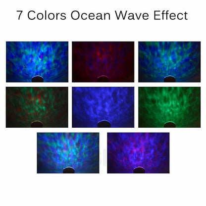 Compact Ocean Wave Sound Projector Player