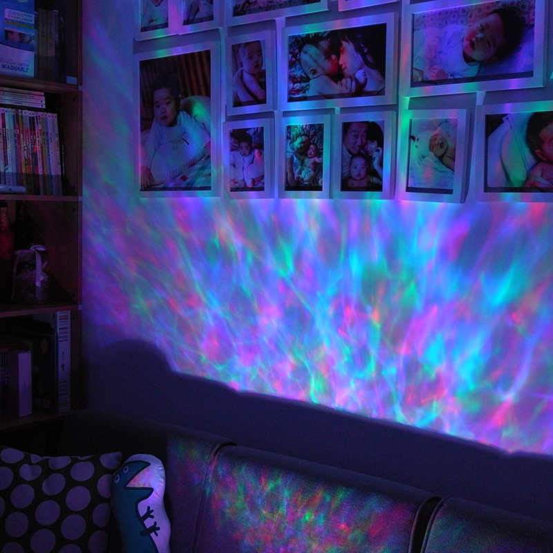 Compact Ocean Wave Sound Projector Player
