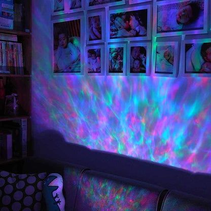Compact Ocean Wave Sound Projector Player