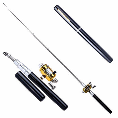 Compact Travel Mini Fishing Rod