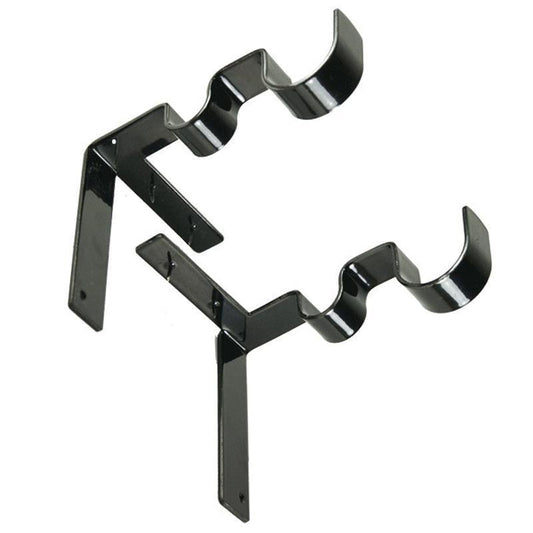 Easy Install Curtain Rod Bracket Set (2pcs) - Fesara