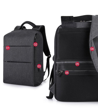 Spacious USB Laptop Travel Bag