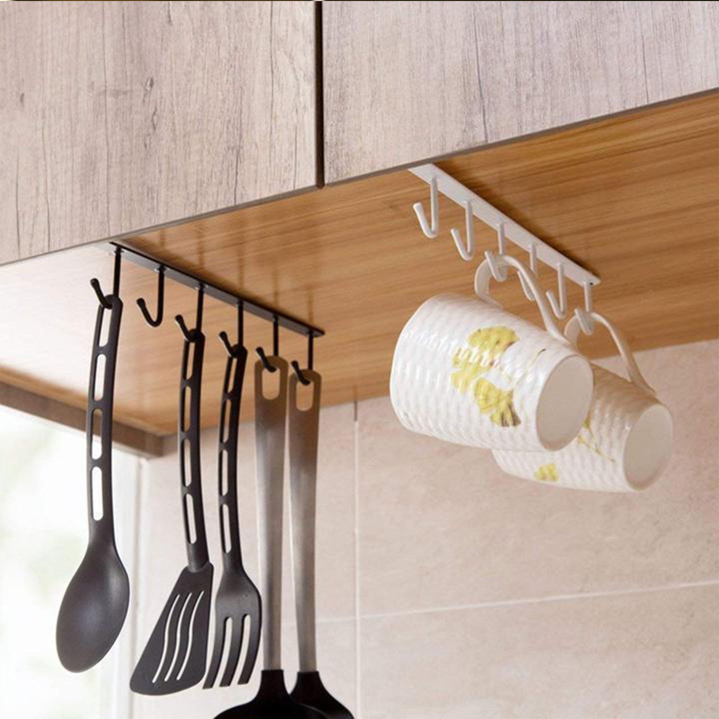 Space Saving Clip On Storage Hook