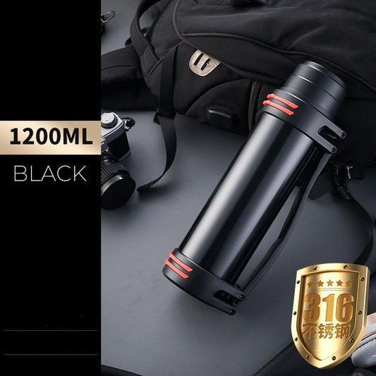 Large Insulated Stainless Steel Water Bottle - Fesara